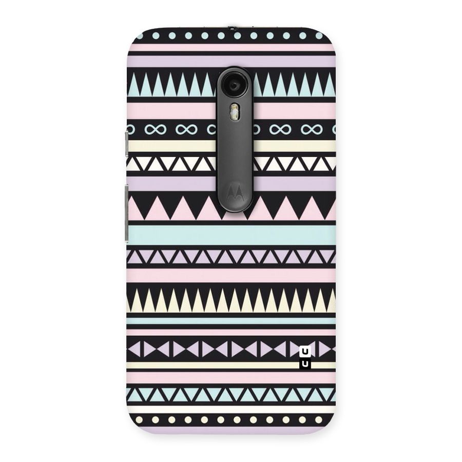 Cute Chev Pattern Back Case for Moto G Turbo