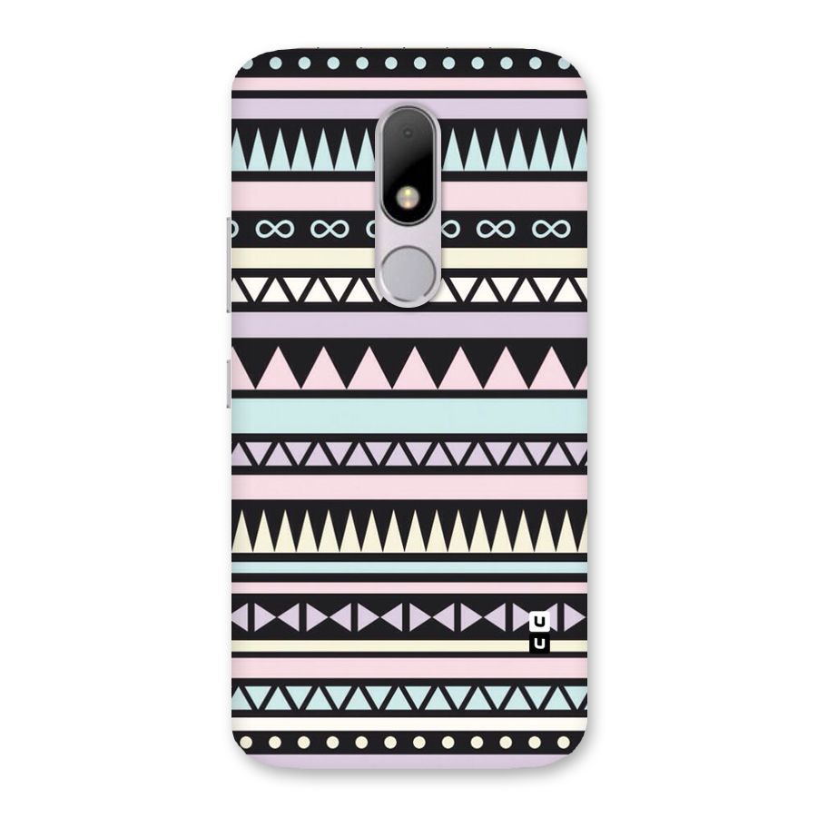Cute Chev Pattern Back Case for Moto M