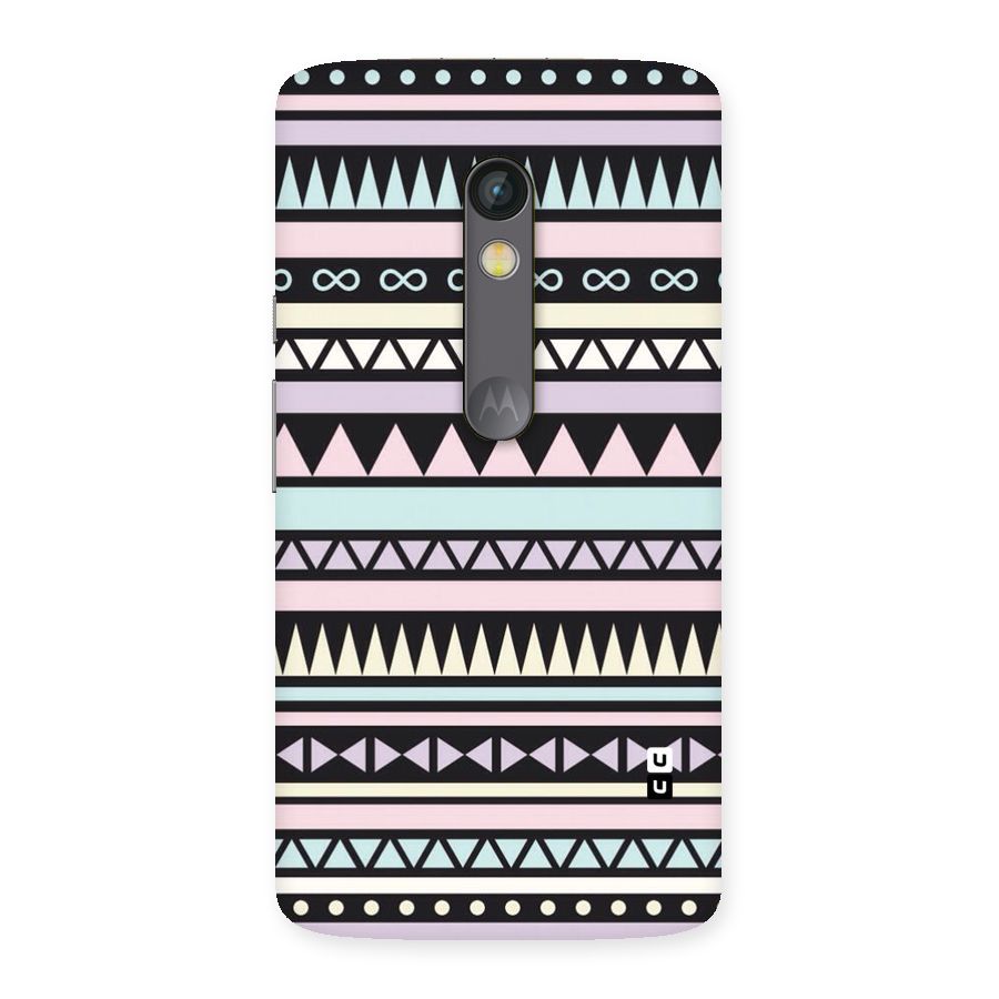 Cute Chev Pattern Back Case for Moto X Play