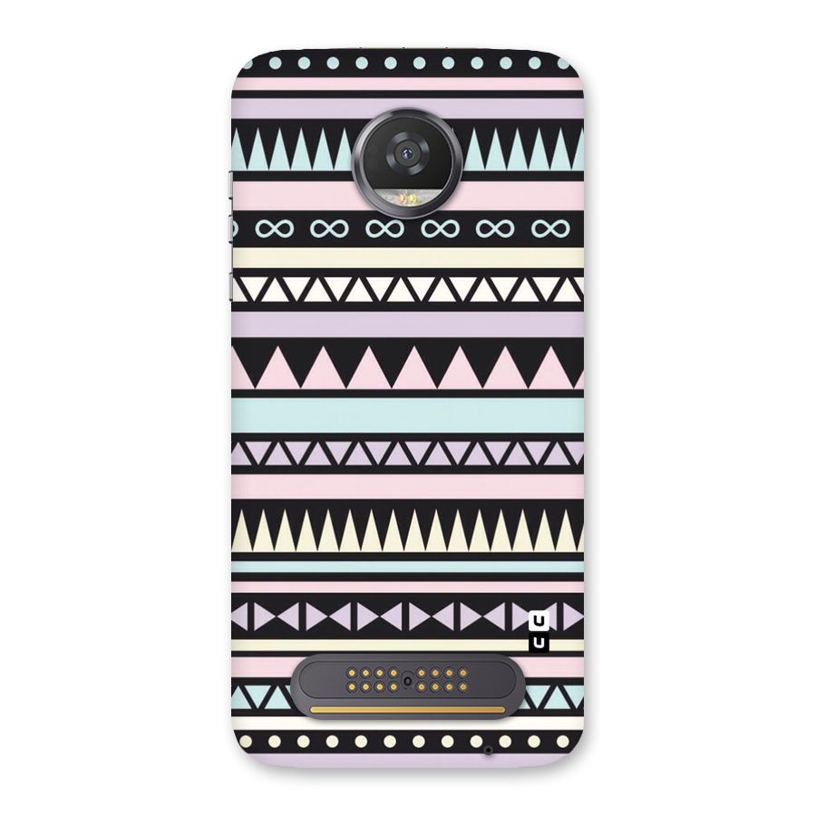 Cute Chev Pattern Back Case for Moto Z2 Play