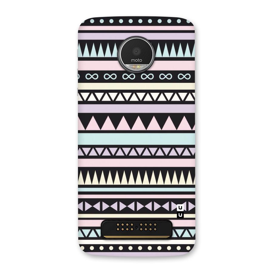 Cute Chev Pattern Back Case for Moto Z Play