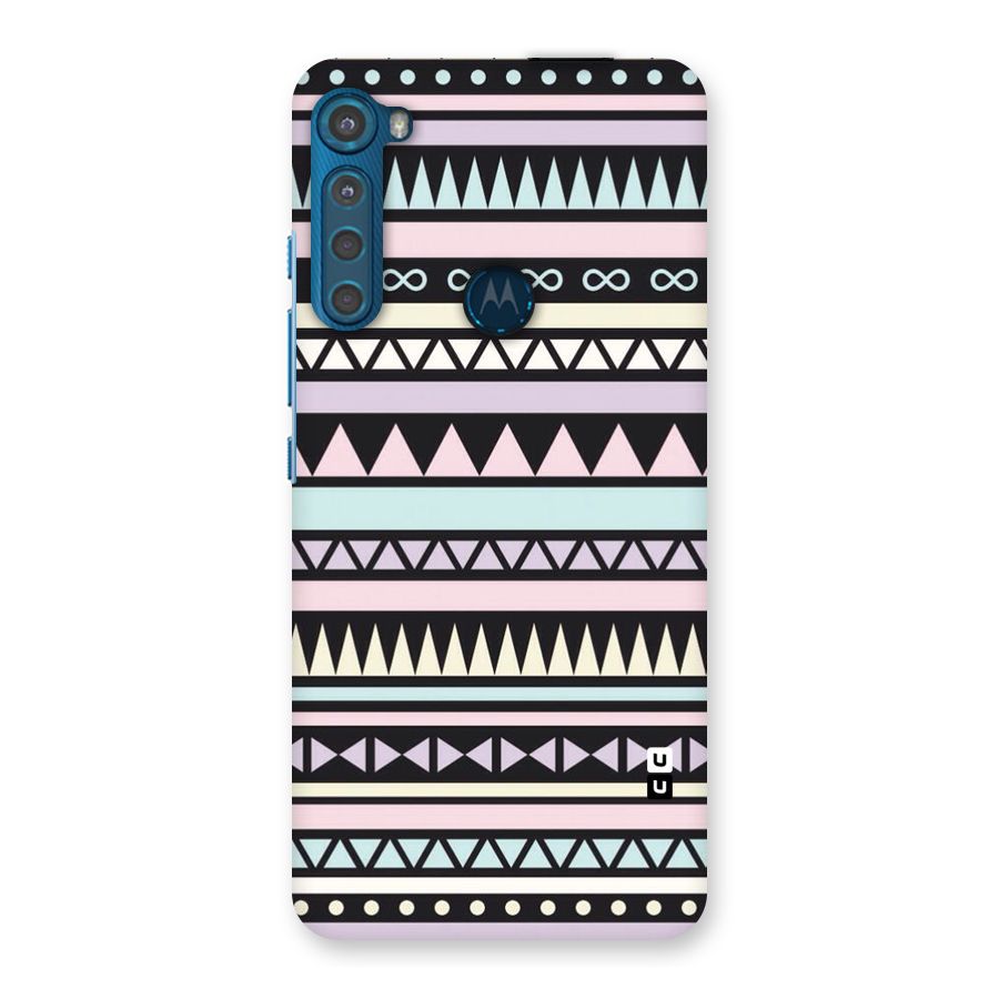 Cute Chev Pattern Back Case for Motorola One Fusion Plus