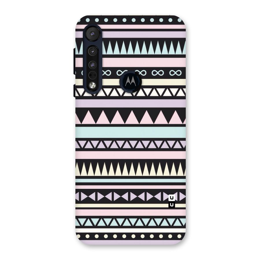 Cute Chev Pattern Back Case for Motorola One Macro