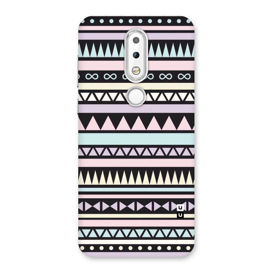 Cute Chev Pattern Back Case for Nokia 6.1 Plus