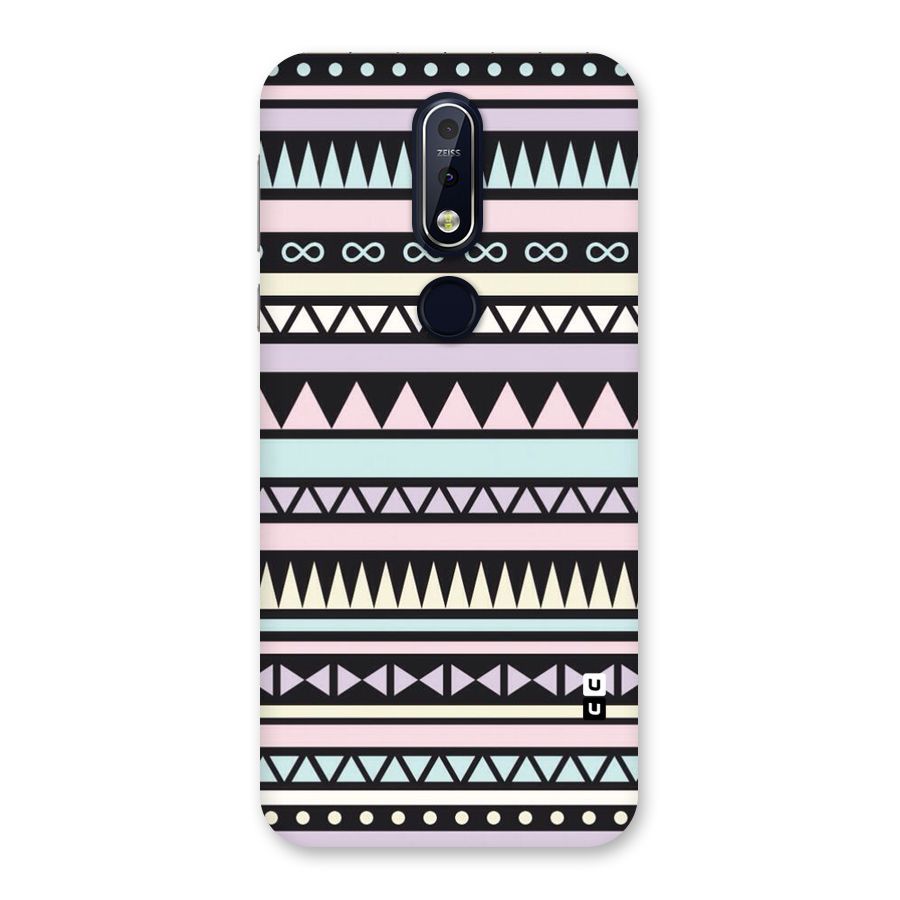 Cute Chev Pattern Back Case for Nokia 7.1