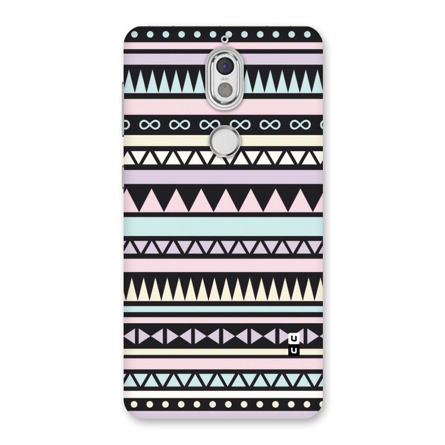 Cute Chev Pattern Back Case for Nokia 7
