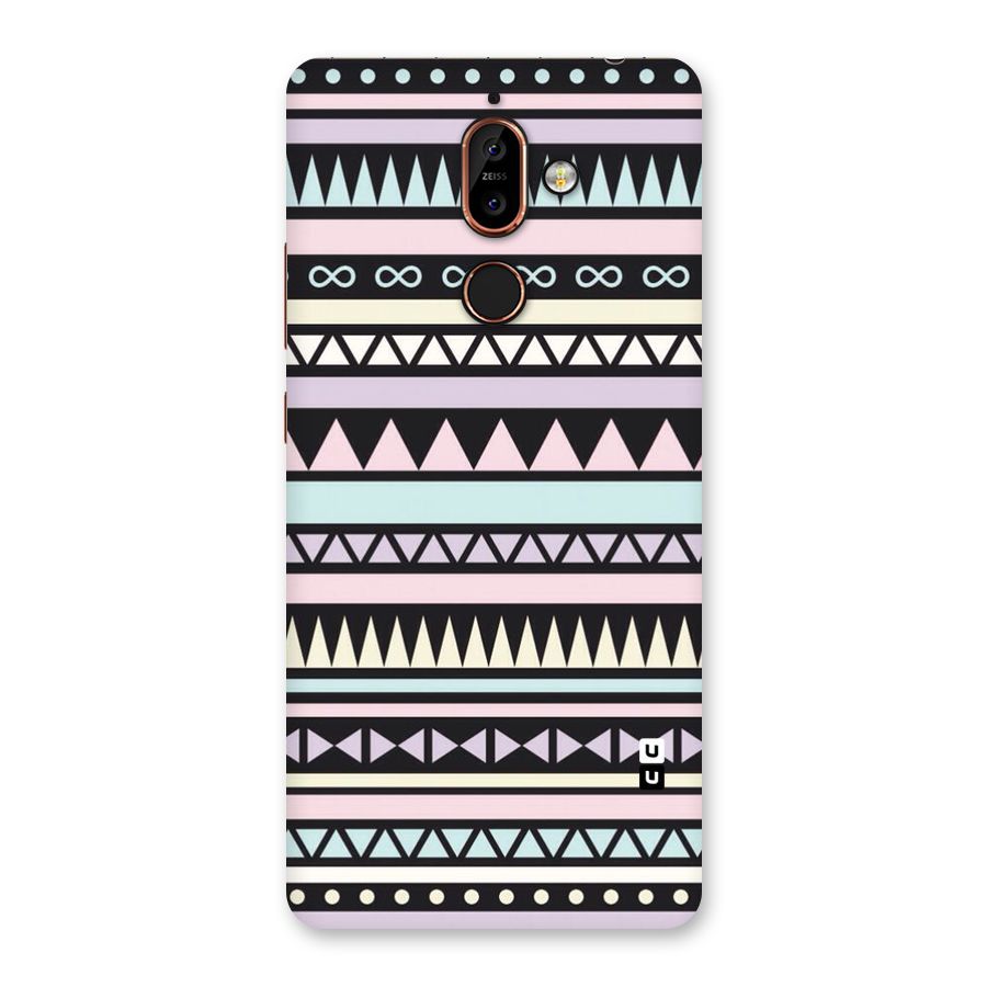 Cute Chev Pattern Back Case for Nokia 7 Plus