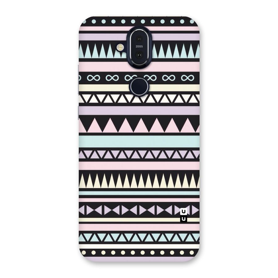 Cute Chev Pattern Back Case for Nokia 8.1