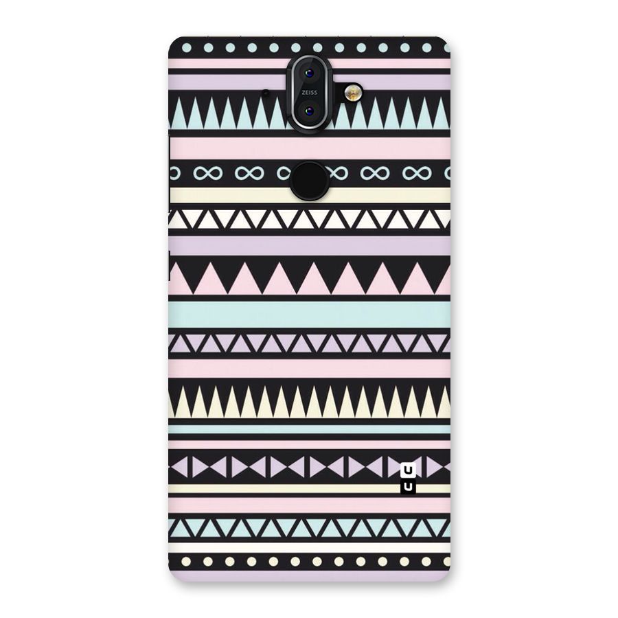 Cute Chev Pattern Back Case for Nokia 8 Sirocco