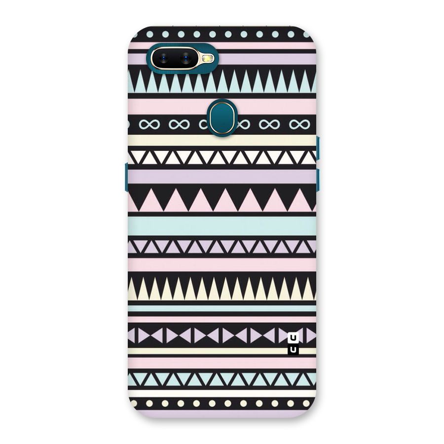 Cute Chev Pattern Back Case for Oppo A11k