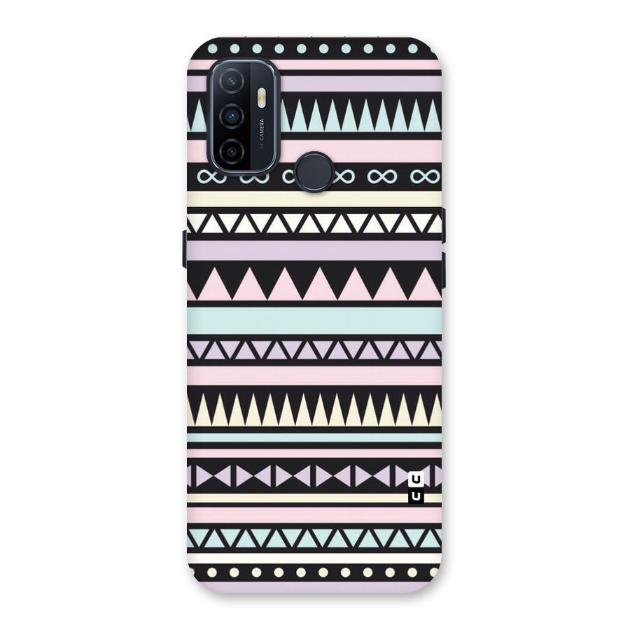 Cute Chev Pattern Back Case for Oppo A32