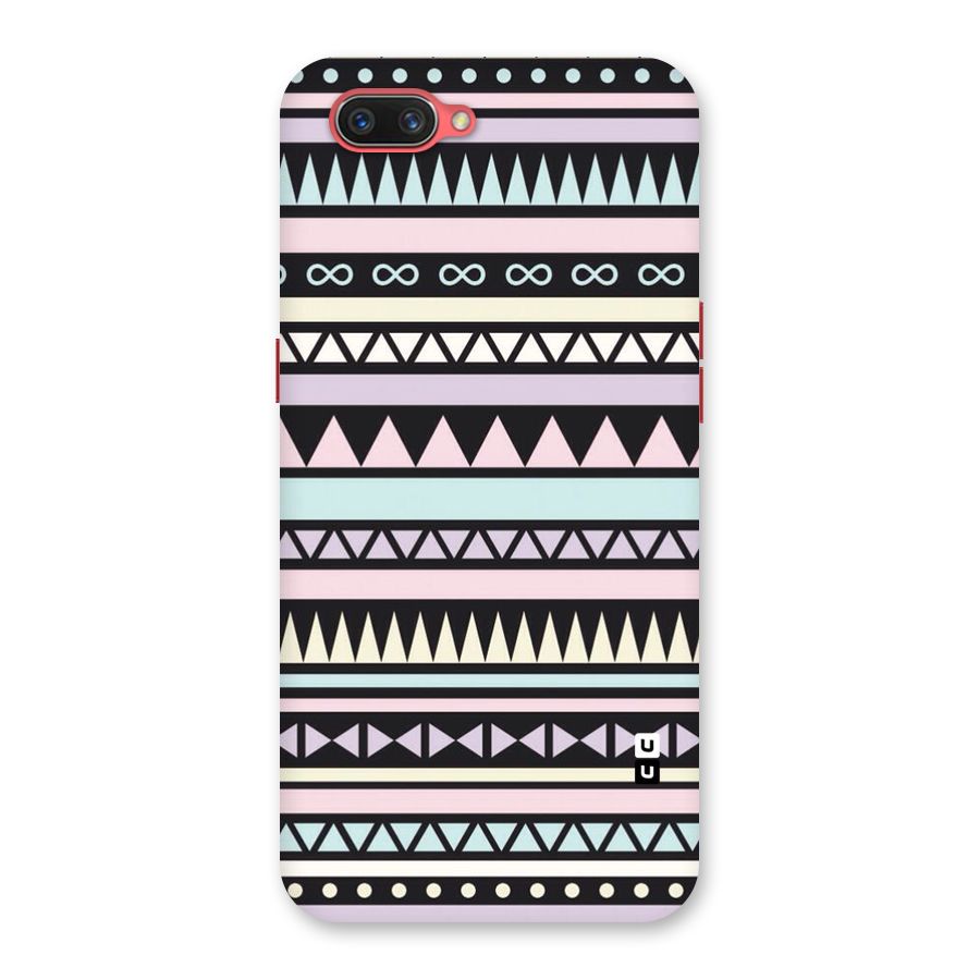 Cute Chev Pattern Back Case for Oppo A3s