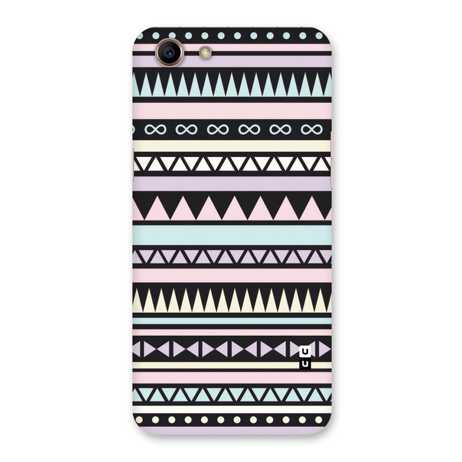 Cute Chev Pattern Back Case for Oppo A83 (2018)