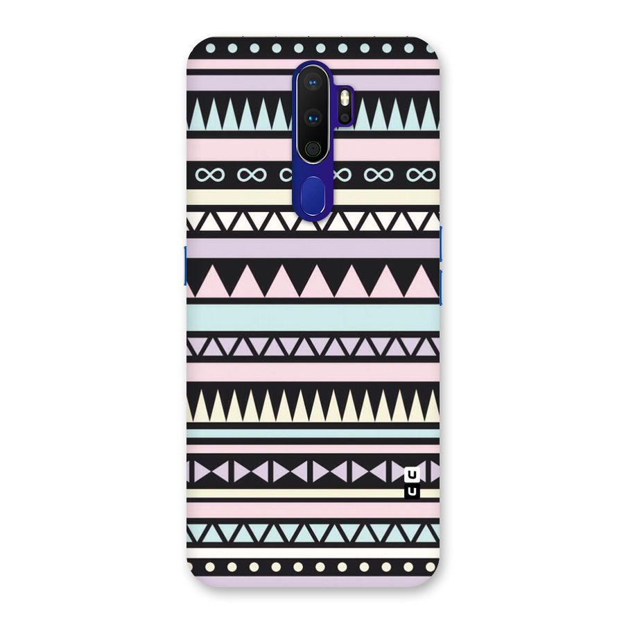 Cute Chev Pattern Back Case for Oppo A9 (2020)