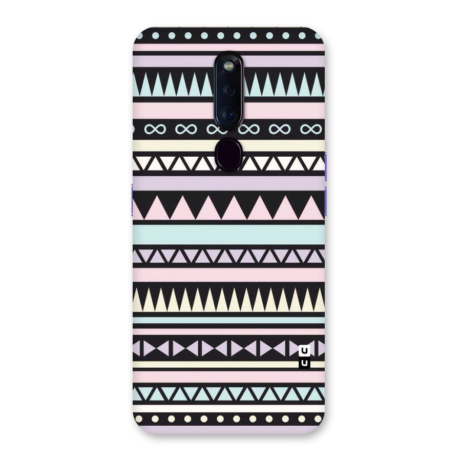 Cute Chev Pattern Back Case for Oppo F11 Pro