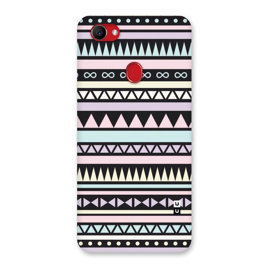 Cute Chev Pattern Back Case for Oppo F7
