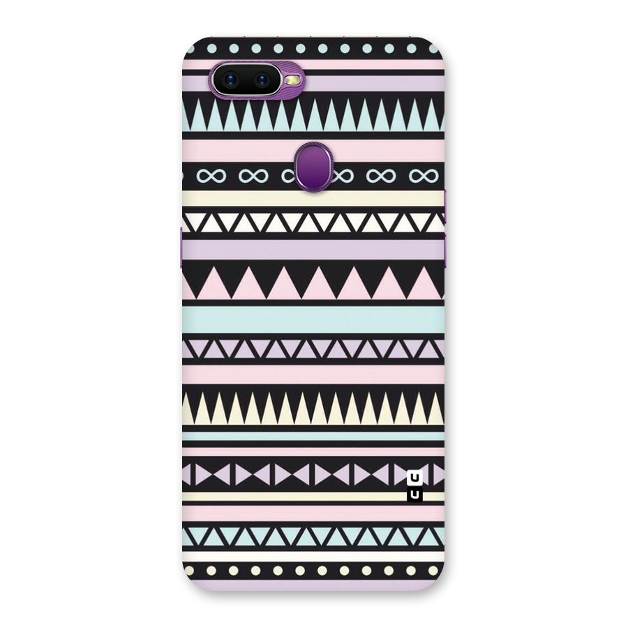 Cute Chev Pattern Back Case for Oppo F9