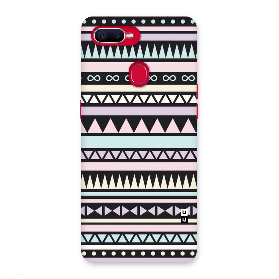 Cute Chev Pattern Back Case for Oppo F9 Pro