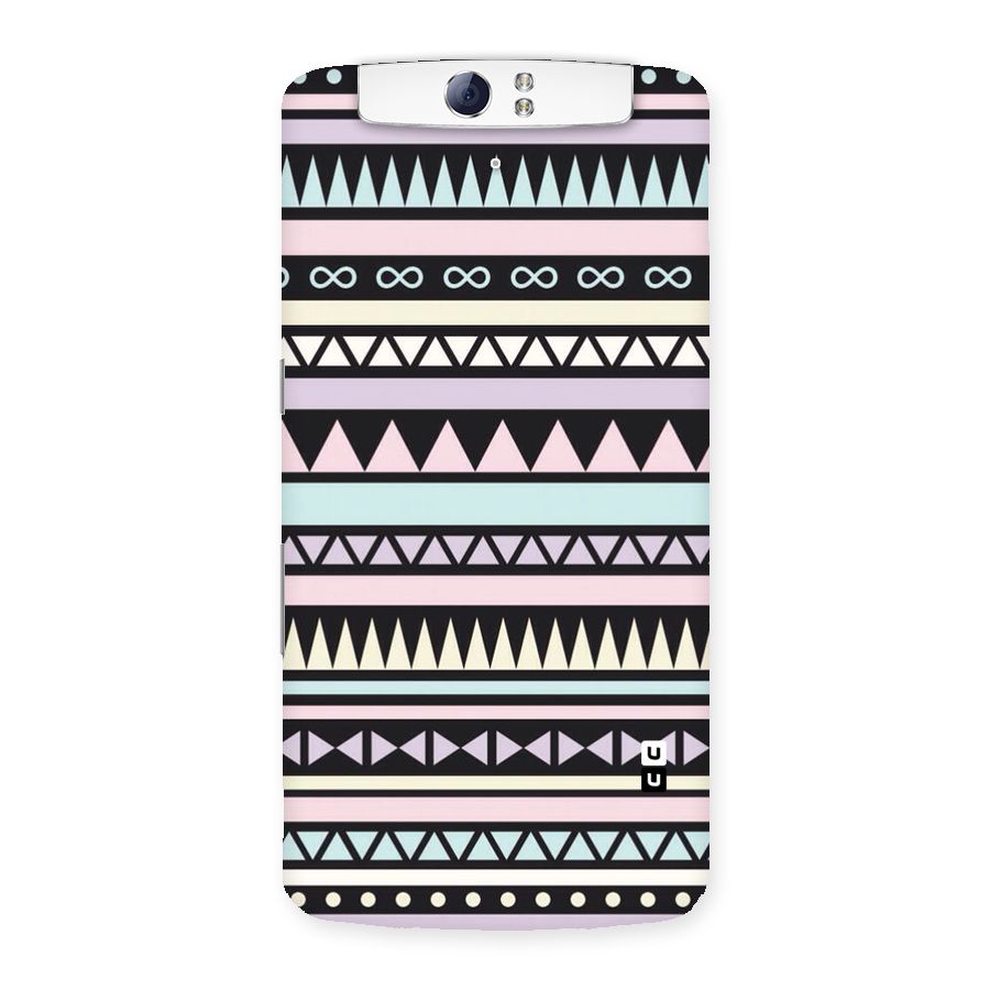 Cute Chev Pattern Back Case for Oppo N1