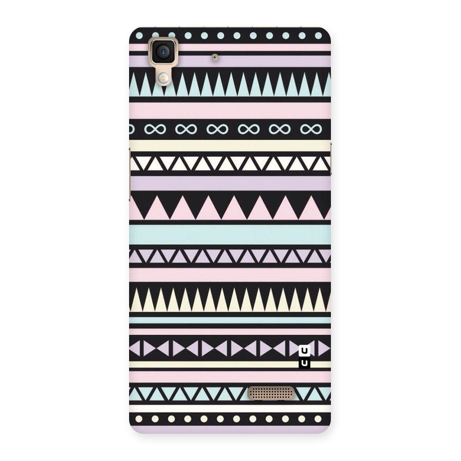 Cute Chev Pattern Back Case for Oppo R7