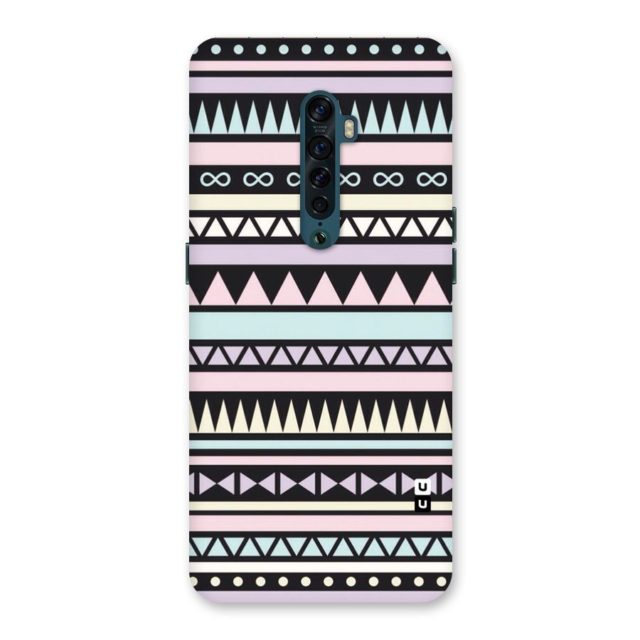 Cute Chev Pattern Back Case for Oppo Reno2