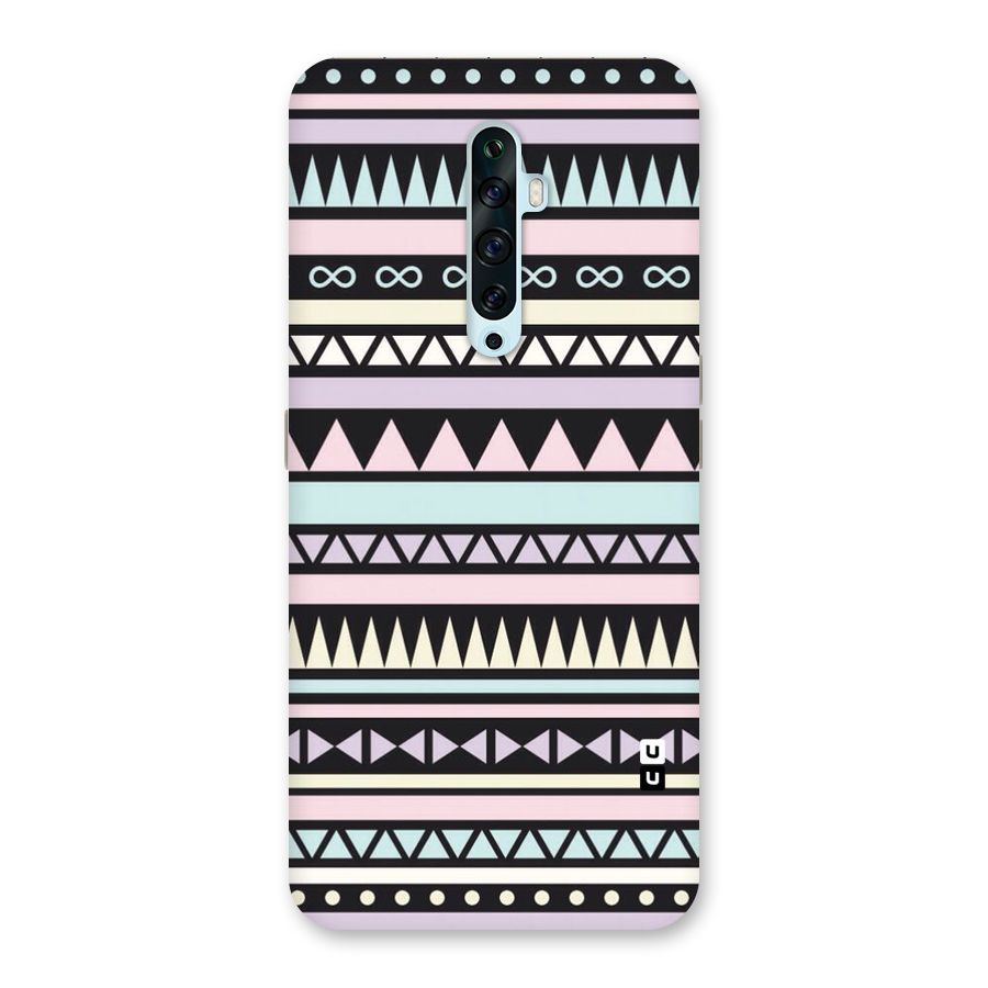 Cute Chev Pattern Back Case for Oppo Reno2 F