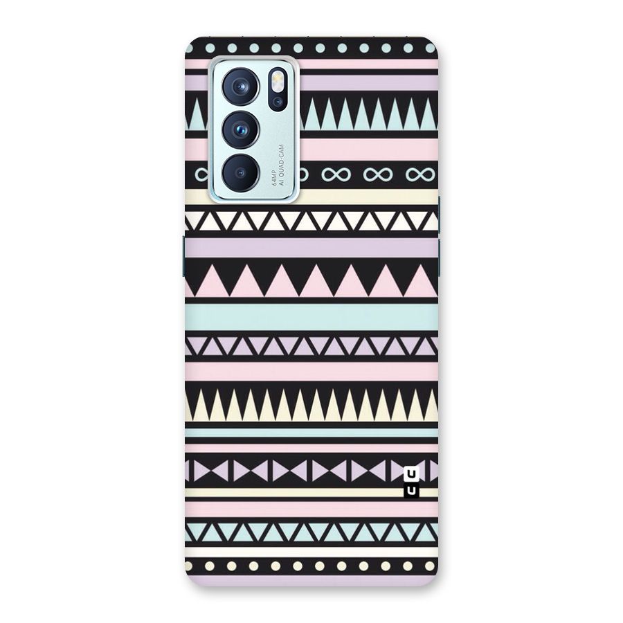 Cute Chev Pattern Back Case for Oppo Reno6 Pro 5G