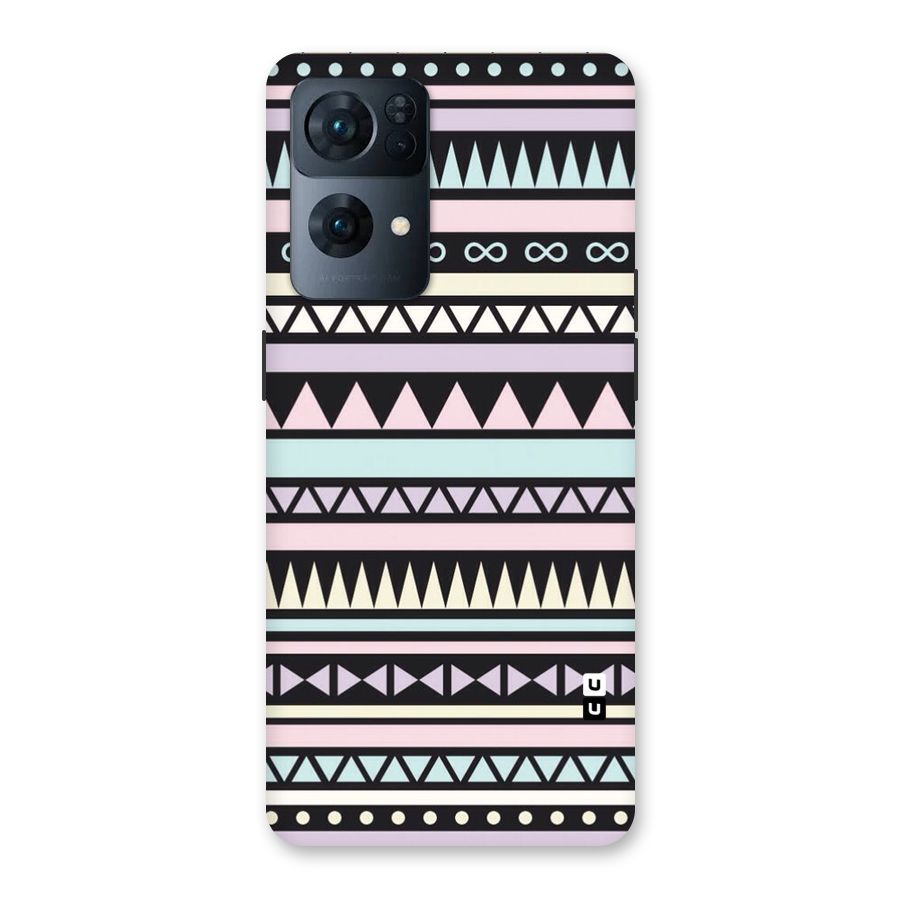 Cute Chev Pattern Back Case for Oppo Reno7 Pro 5G