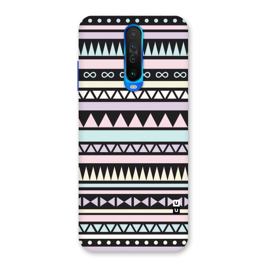 Cute Chev Pattern Back Case for Poco X2