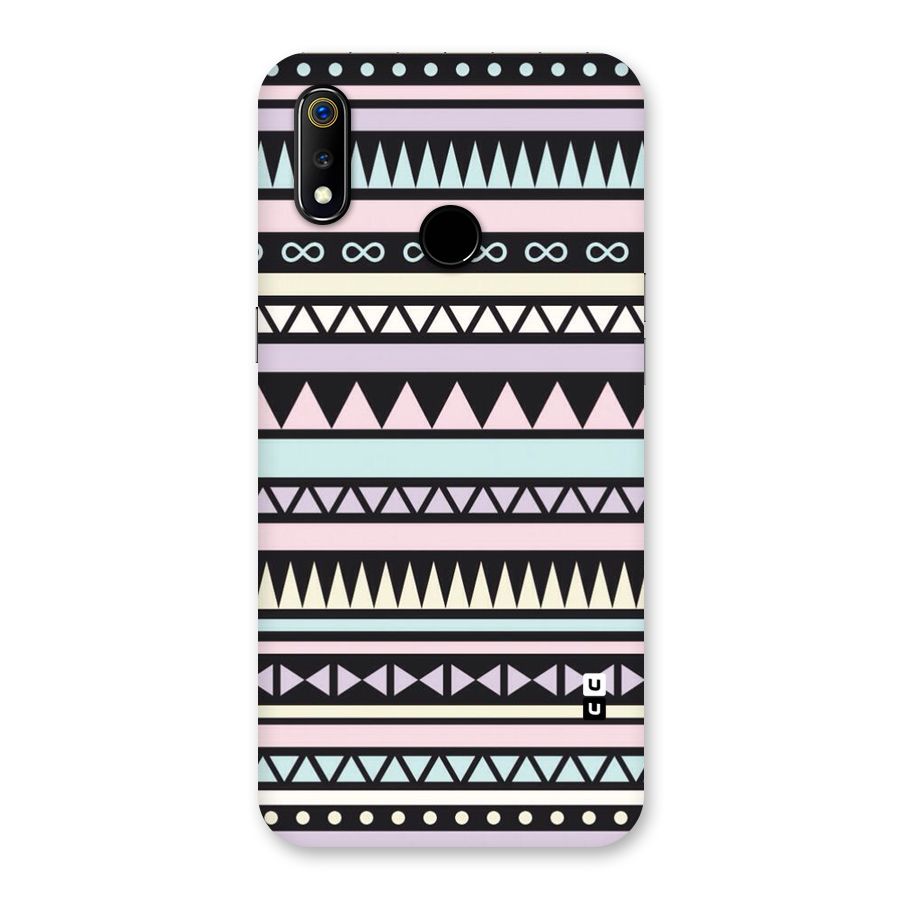 Cute Chev Pattern Back Case for Realme 3