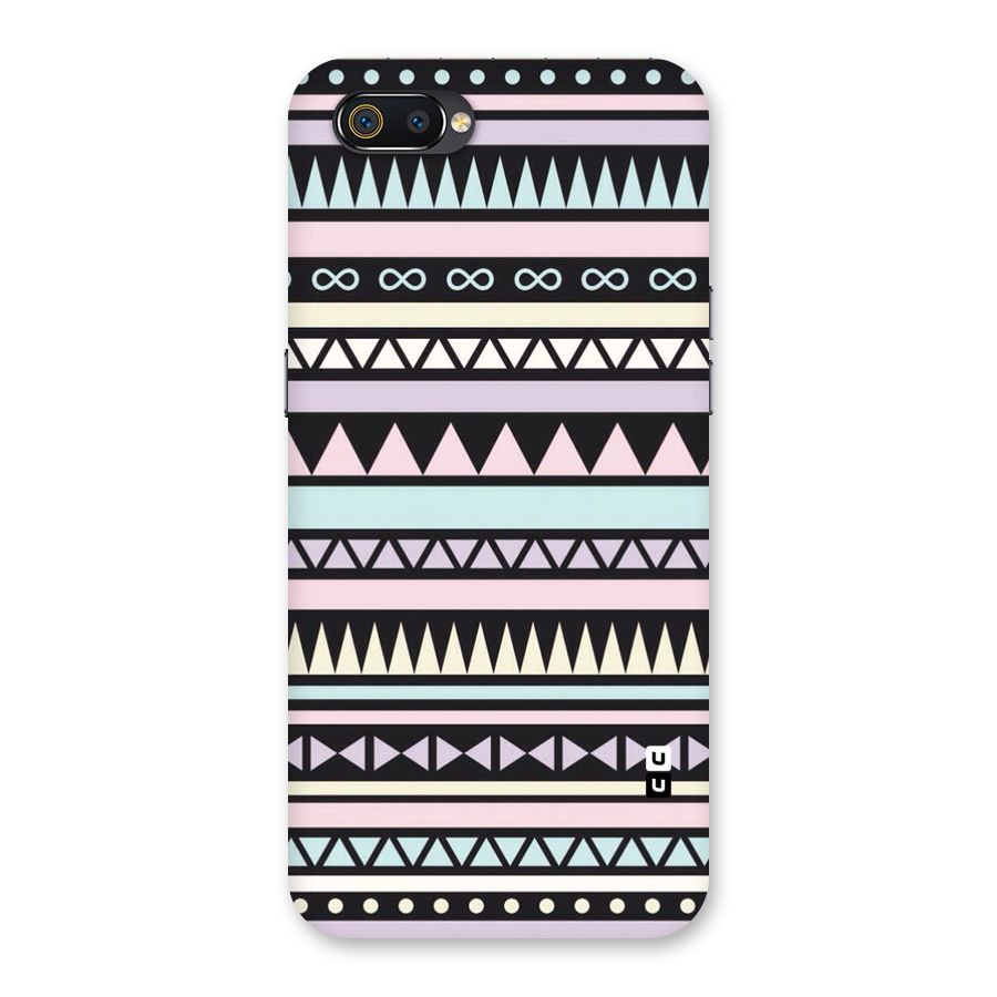 Cute Chev Pattern Back Case for Realme C2