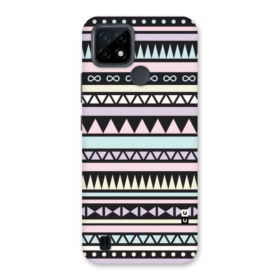 Cute Chev Pattern Back Case for Realme C21