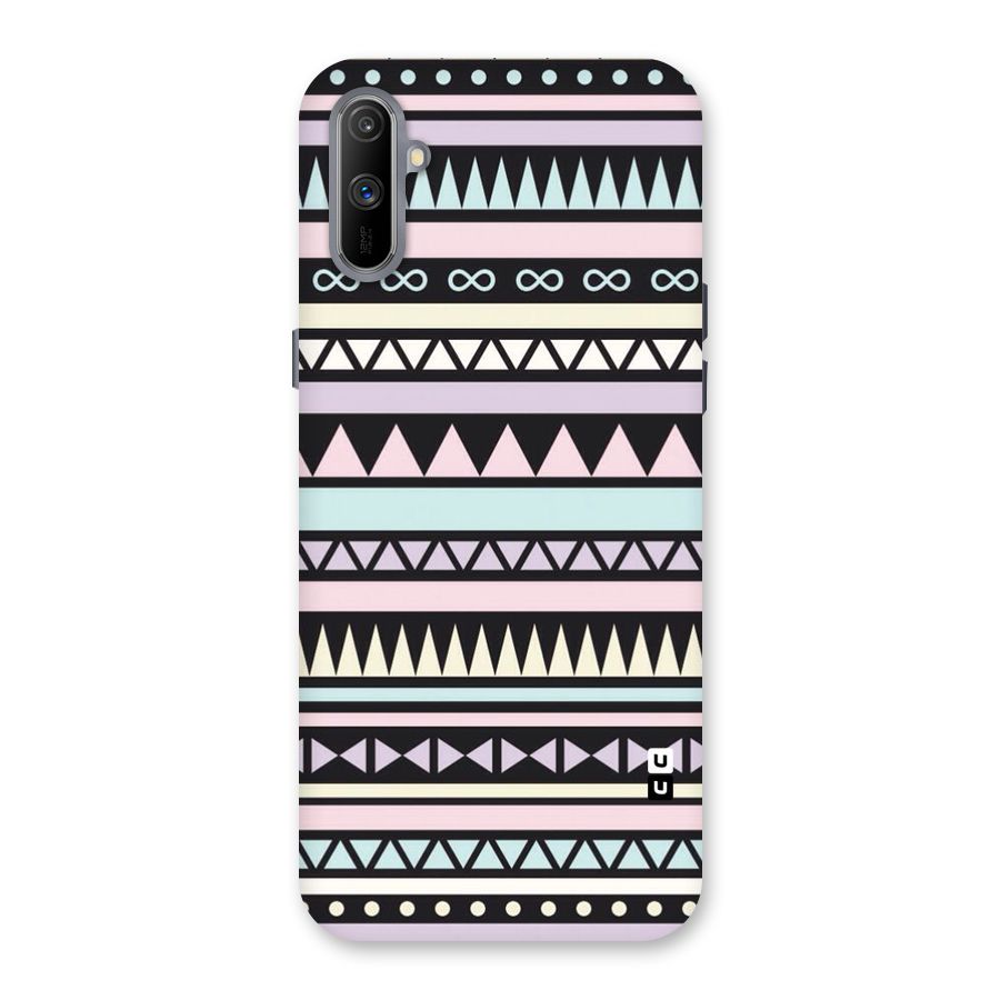 Cute Chev Pattern Back Case for Realme C3