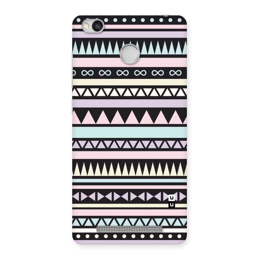 Cute Chev Pattern Back Case for Redmi 3S Prime