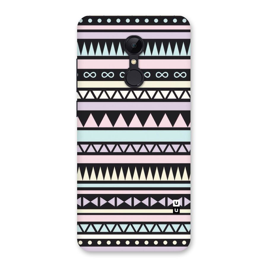 Cute Chev Pattern Back Case for Redmi 5