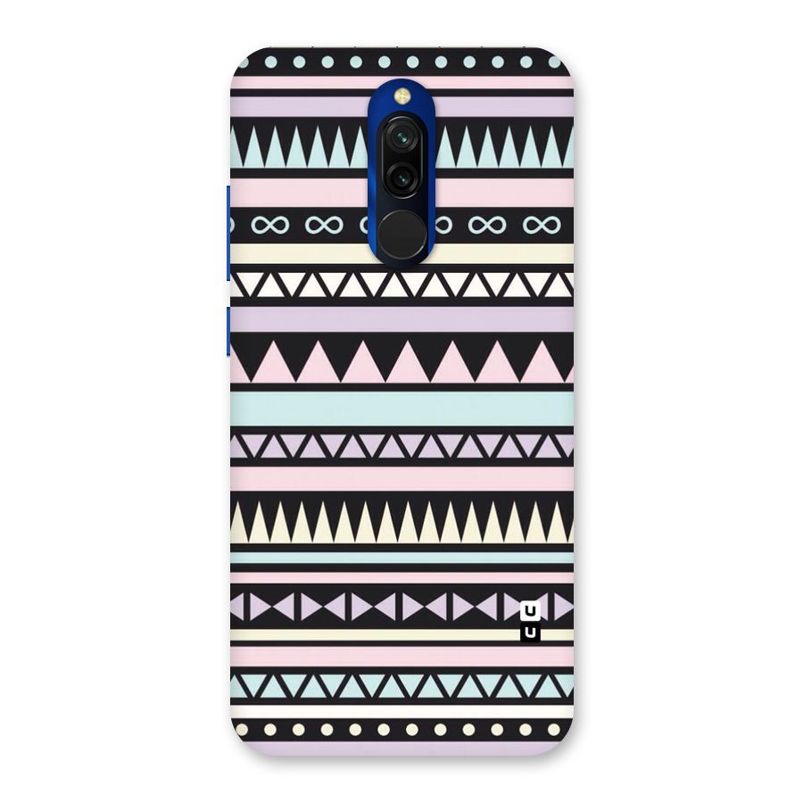 Cute Chev Pattern Back Case for Redmi 8