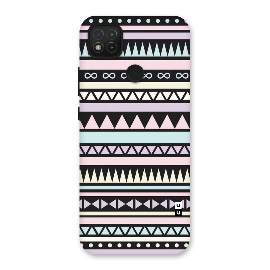 Cute Chev Pattern Back Case for Redmi 9