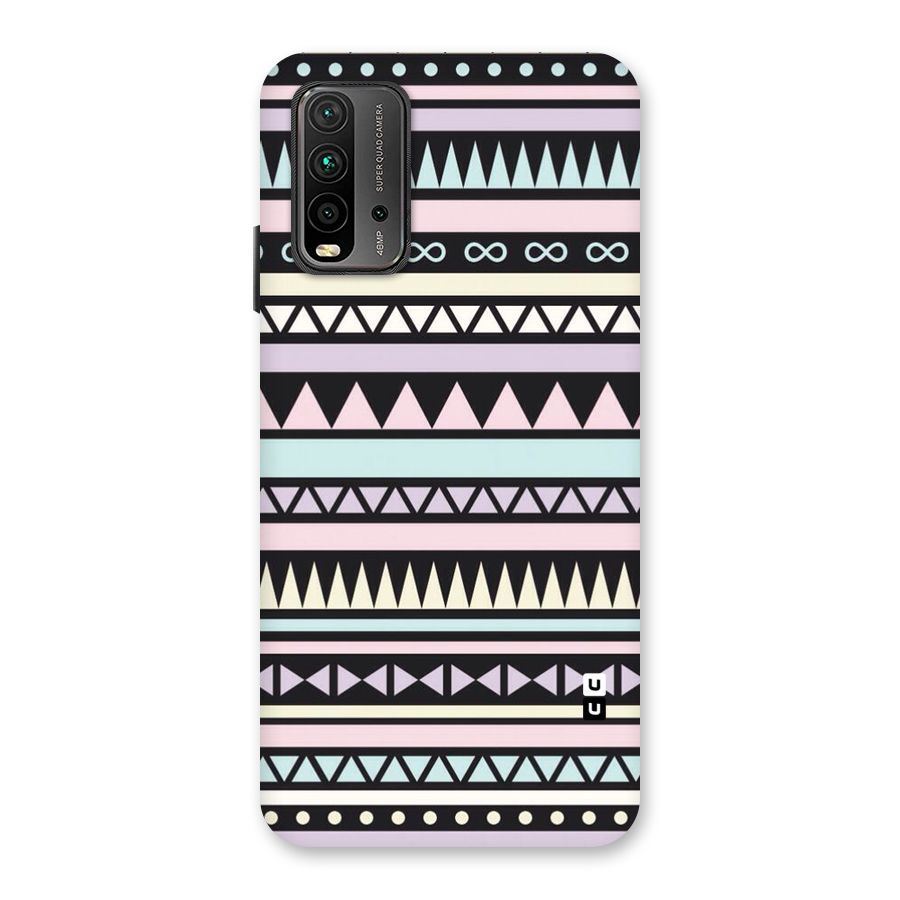 Cute Chev Pattern Back Case for Redmi 9 Power