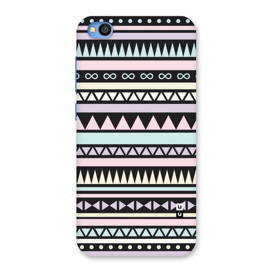 Cute Chev Pattern Back Case for Redmi Go