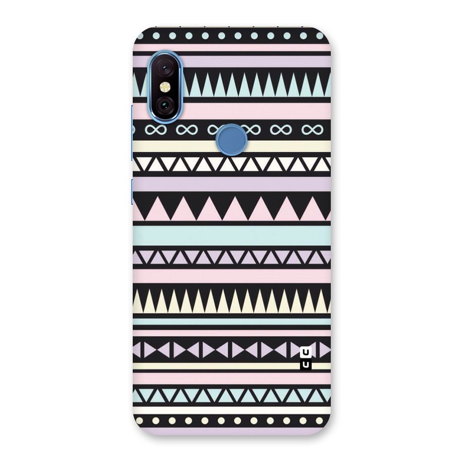 Cute Chev Pattern Back Case for Redmi Note 6 Pro