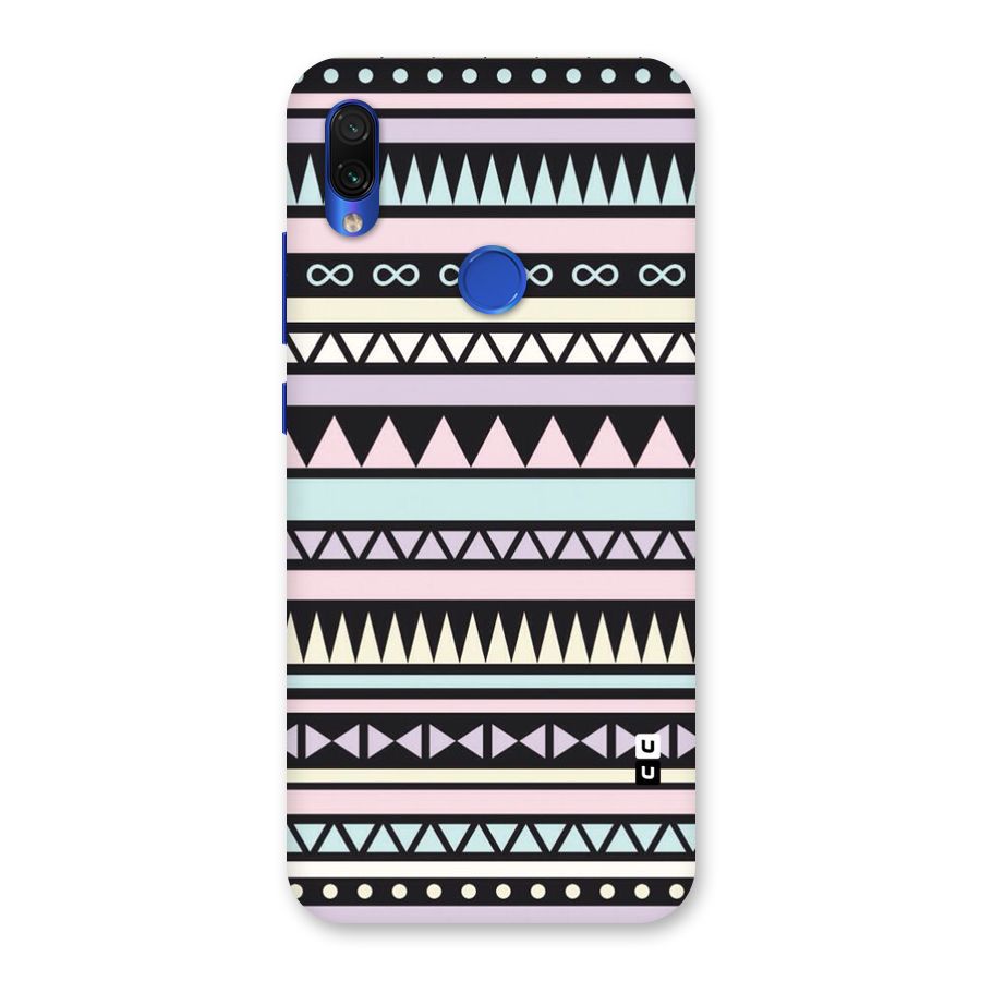 Cute Chev Pattern Back Case for Redmi Note 7S