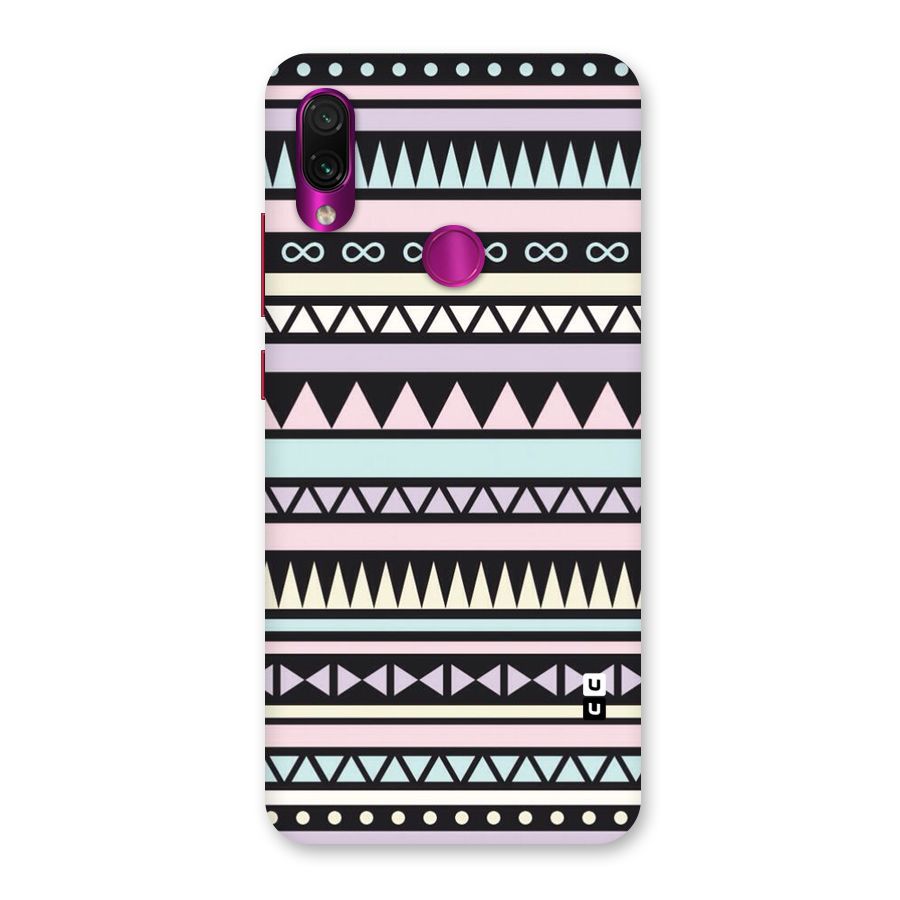 Cute Chev Pattern Back Case for Redmi Note 7 Pro