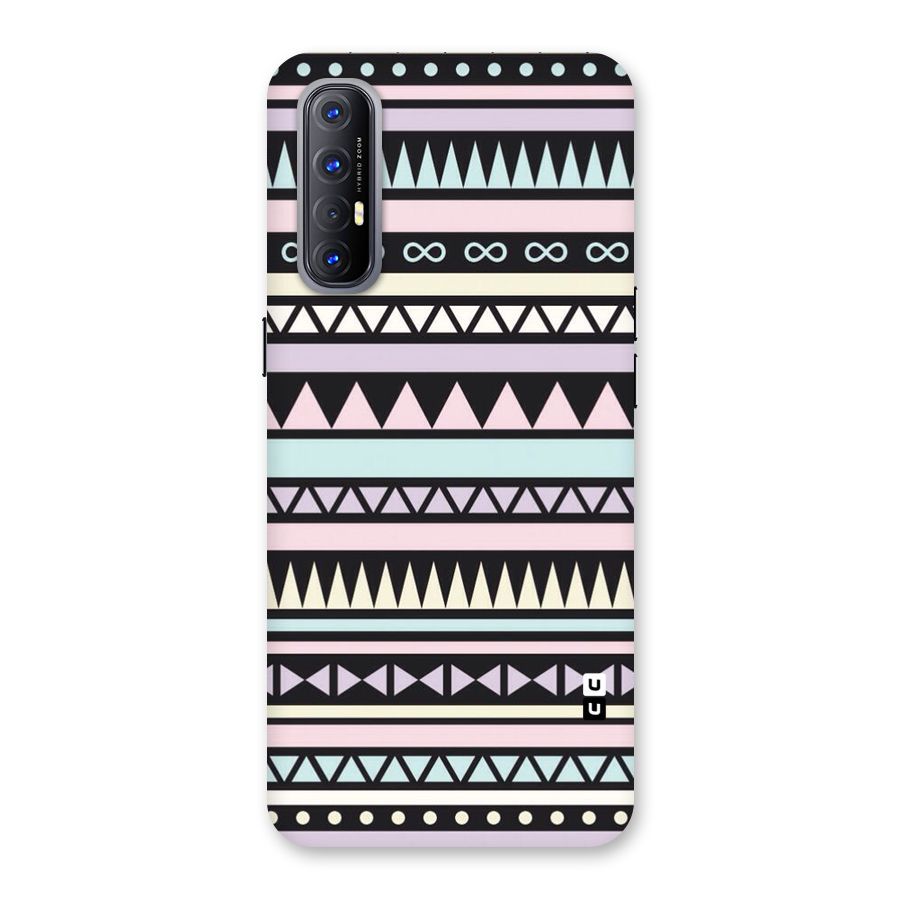 Cute Chev Pattern Back Case for Reno3 Pro