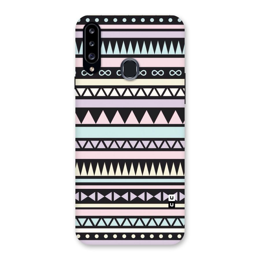 Cute Chev Pattern Back Case for Samsung Galaxy A20s