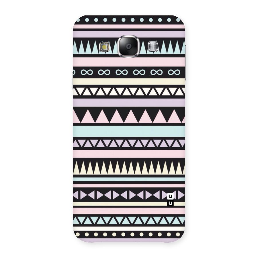 Cute Chev Pattern Back Case for Samsung Galaxy E5