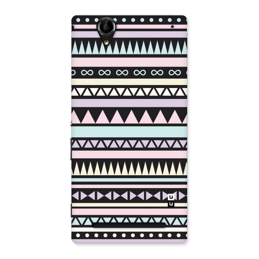 Cute Chev Pattern Back Case for Sony Xperia T2