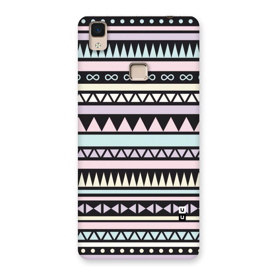 Cute Chev Pattern Back Case for V3 Max