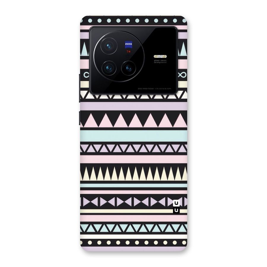 Cute Chev Pattern Back Case for Vivo X80