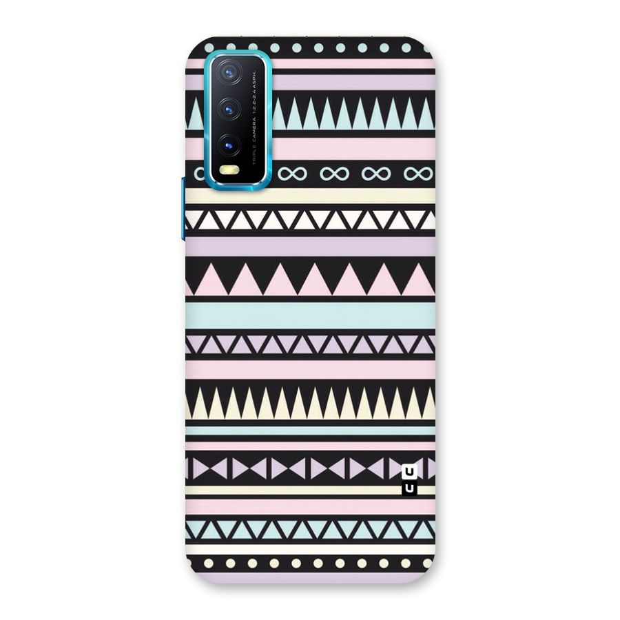 Cute Chev Pattern Back Case for Vivo Y20A