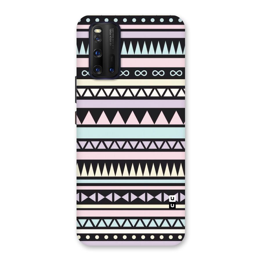 Cute Chev Pattern Back Case for Vivo iQOO 3